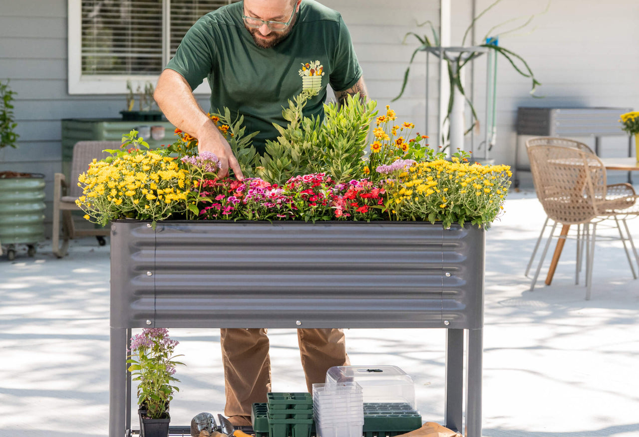Elevated Garden Bed - Slim Series 1.5' x 3.5'