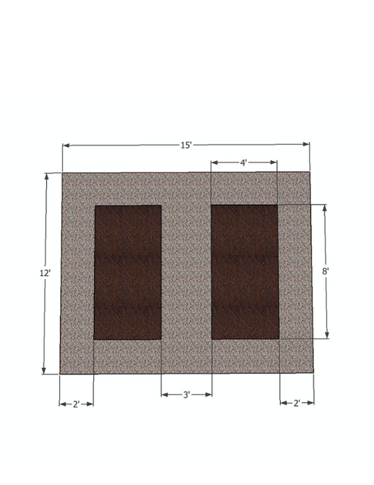 The Modern Twin Cedar Garden Bundle