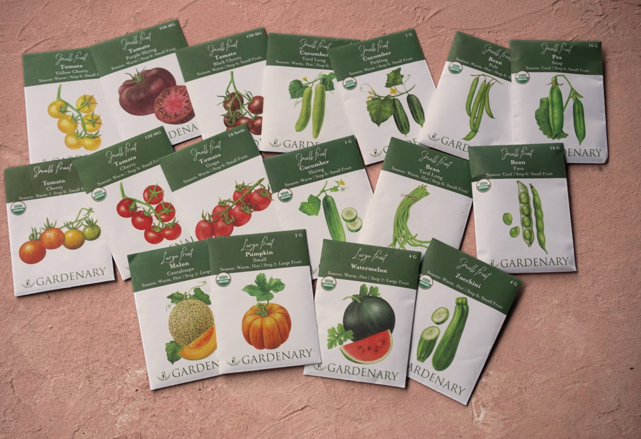Trellising Vegetable Seed Collection
