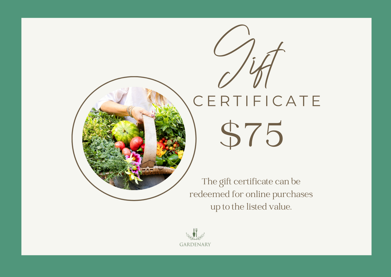 Gardenary Gift Card