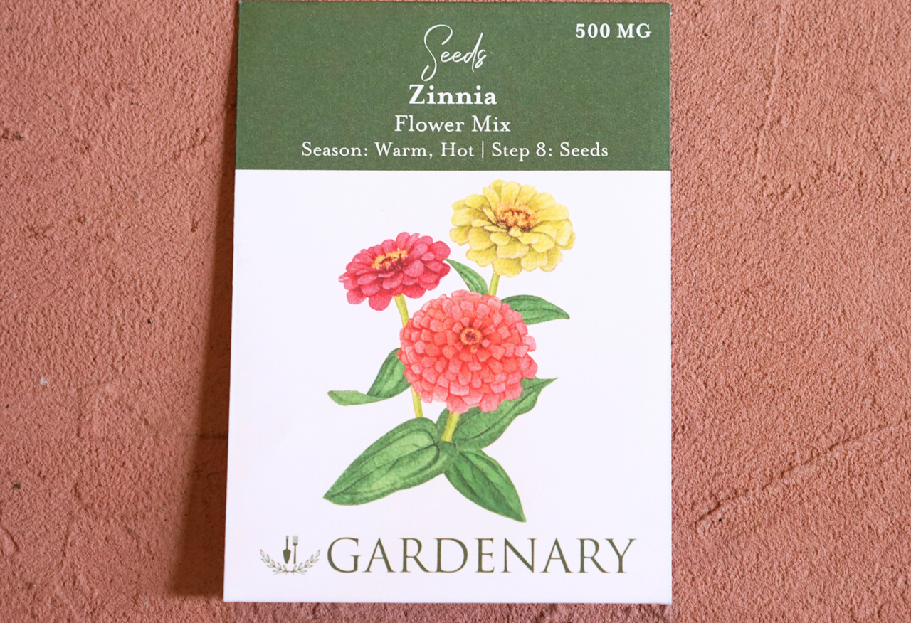 Mixed Zinnia Seeds