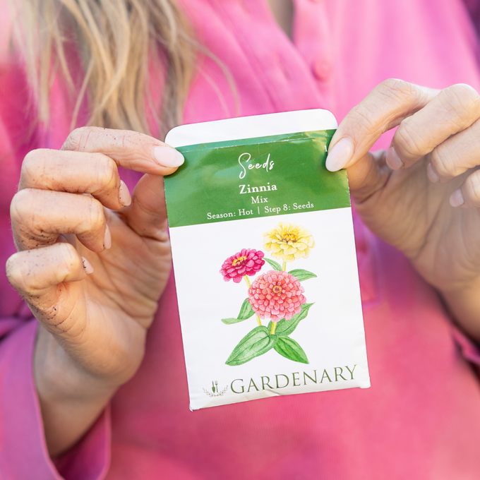 Mixed Zinnia Seeds