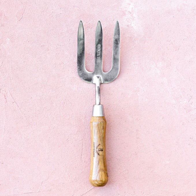 garden fork with medium handle