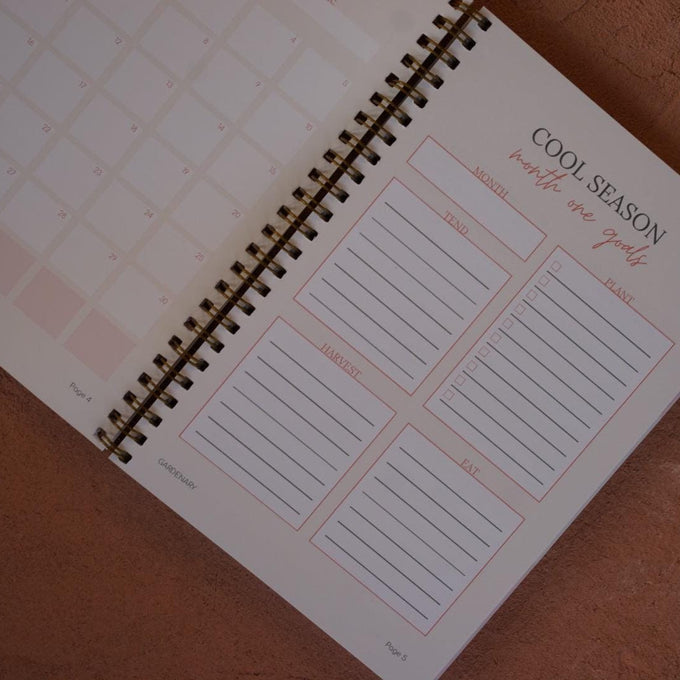 Gardenary Cool Season Garden Planner