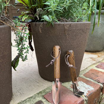 Copper-Plated Mini Trowel and Fork Set