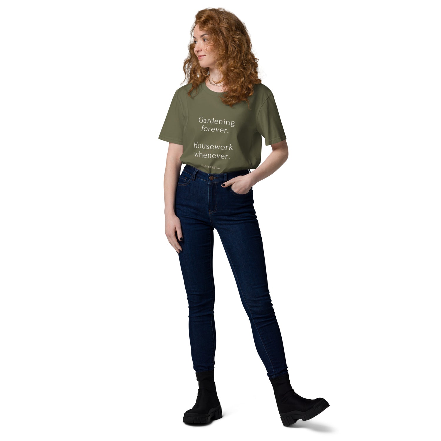 Gardening Forever unisex organic cotton t-shirt
