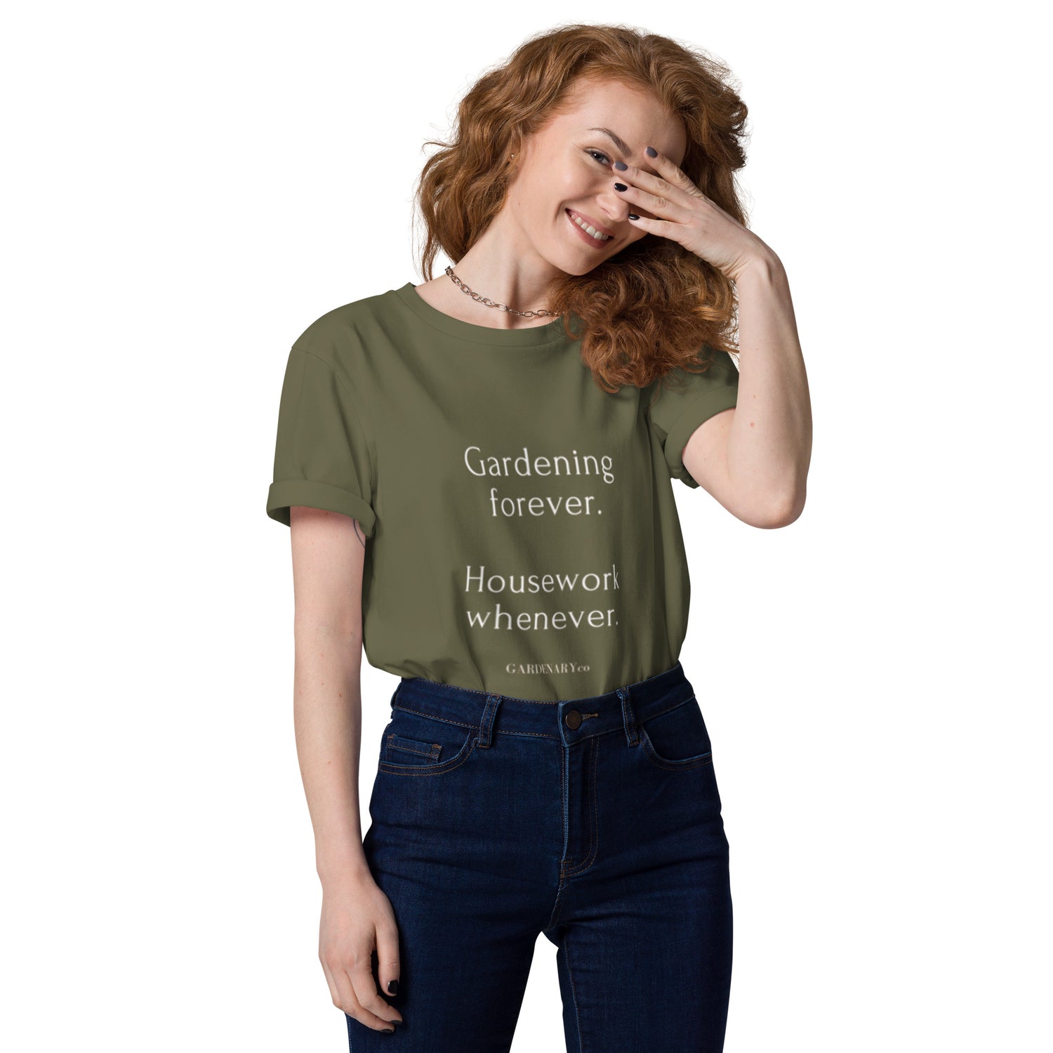 Gardening Forever unisex organic cotton t-shirt