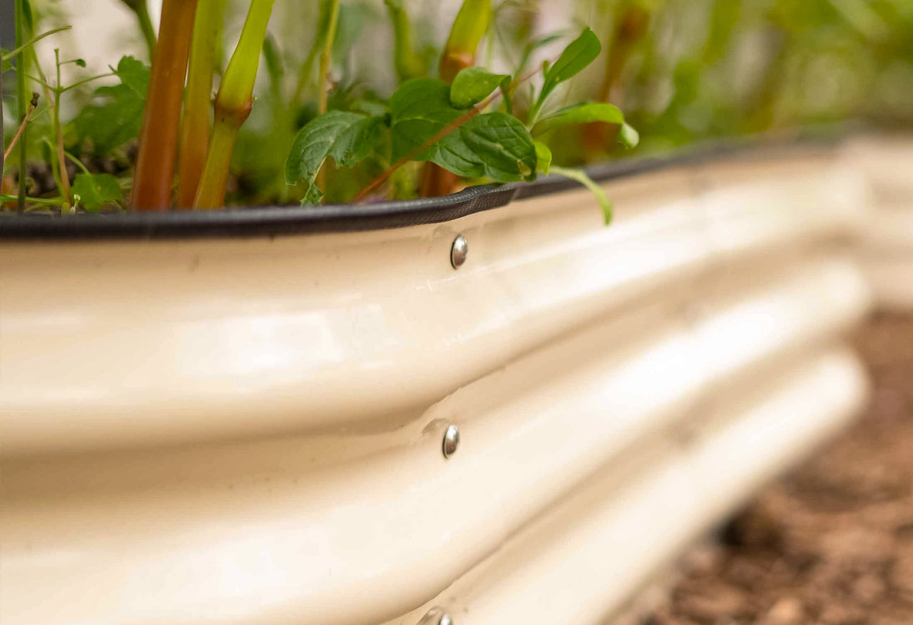 11" Tall 10 In 1 Jumbo Modular Metal Raised Garden Bed Kit