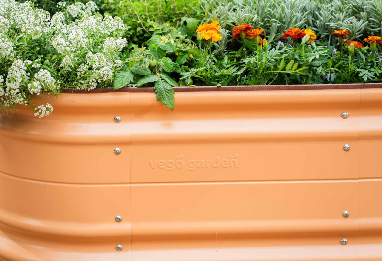 Large Novel Modular Metal Raised Garden Bed Kit 17" Tall 9 In 1