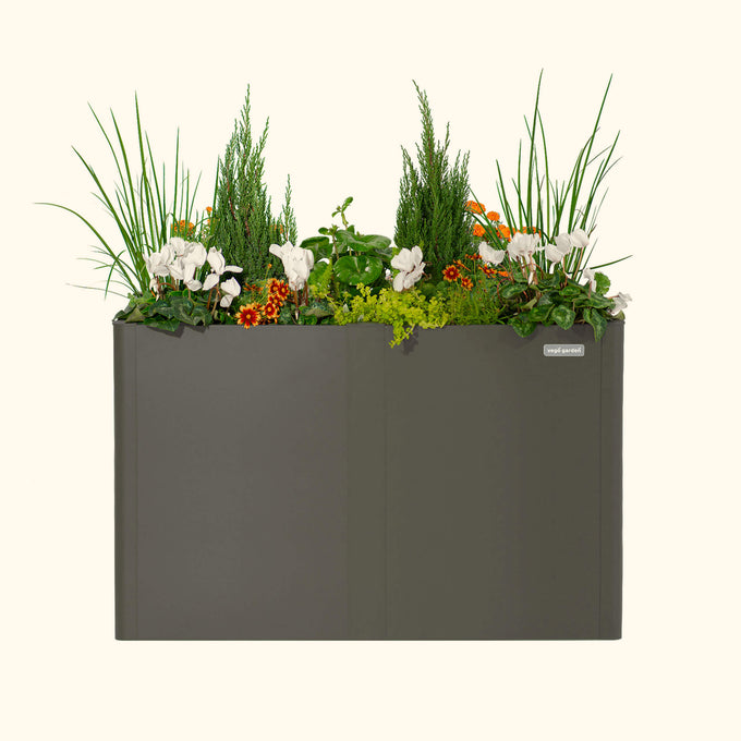 Extra Tall Modern Metal Raised Garden Bed 53"L x 27" W x 32" H