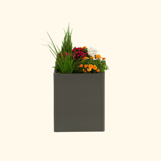 Extra Tall Modern Metal Raised Garden Bed 83" Lx 27" W x 32" H