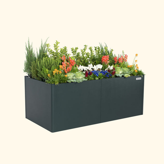 Extra Tall Modern Metal Raised Garden Bed 83" L x 42" W x 32" H
