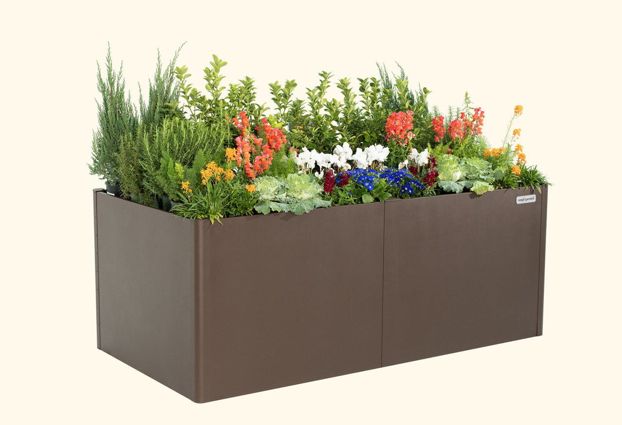 Extra Tall Modern Metal Raised Garden Bed 83" L x 42" W x 32" H