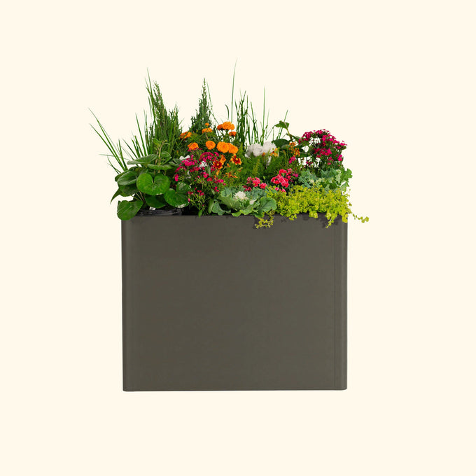 Extra Tall Modern Metal Raised Garden Bed 83" L x 42" W x 32" H