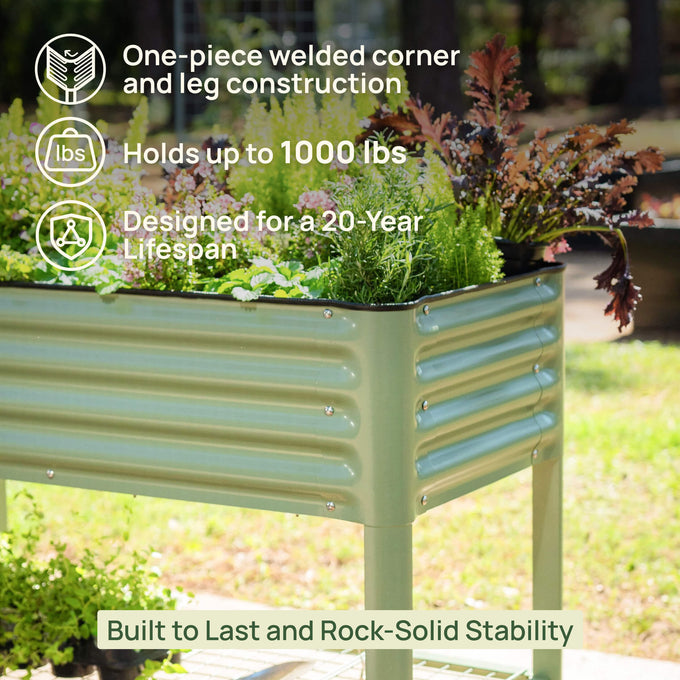 Elevated Garden Bed - V Series 2' x 6'