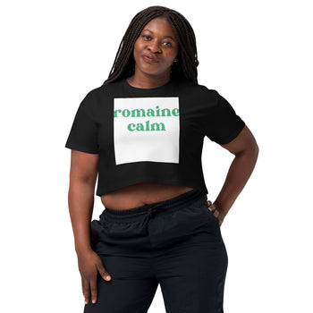 Romaine Calm Women’s Crop Top