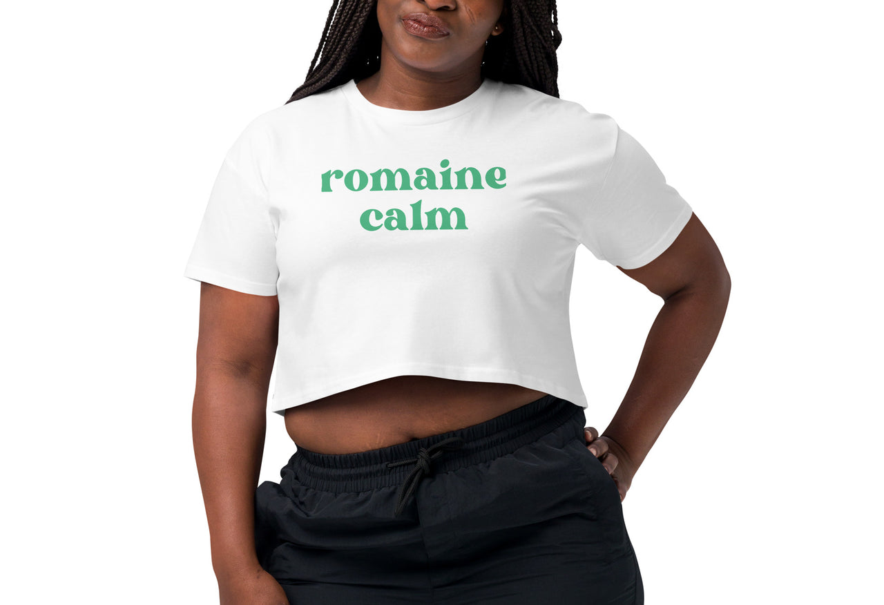 Romaine Calm Women’s Crop Top