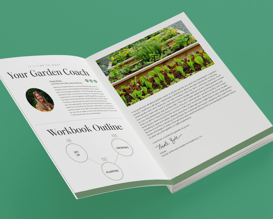 Salad Garden Guide Ebook